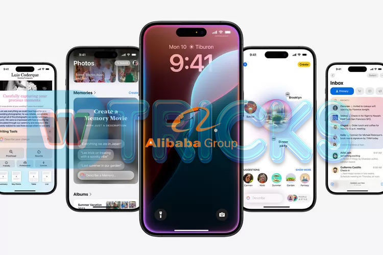 Apple Tunjuk Alibaba Hadirkan Teknologi AI di Perangkat iPhone