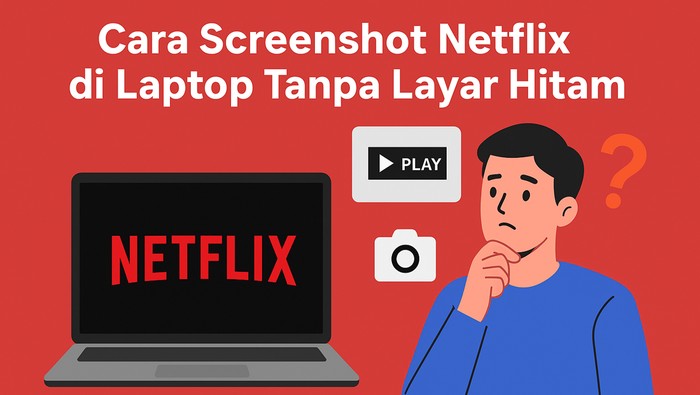 3 Cara Screenshot Netflix di Laptop Tanpa Layar Hitam, Mudah Dicoba